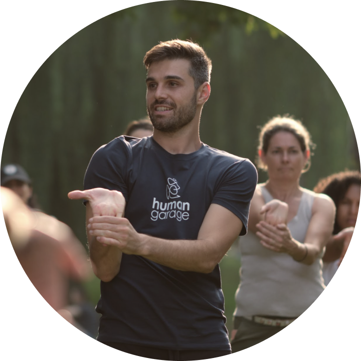 Coach leading session